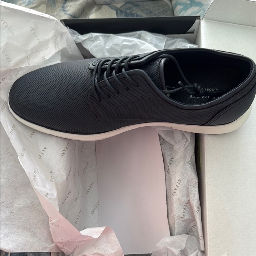 Alfani Black and White Oxfords Modern Minimalist Design